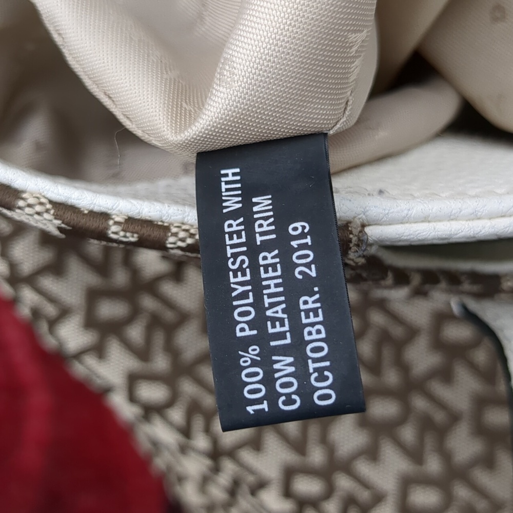 Brown and White Tote Bag - Picture 9 of 13